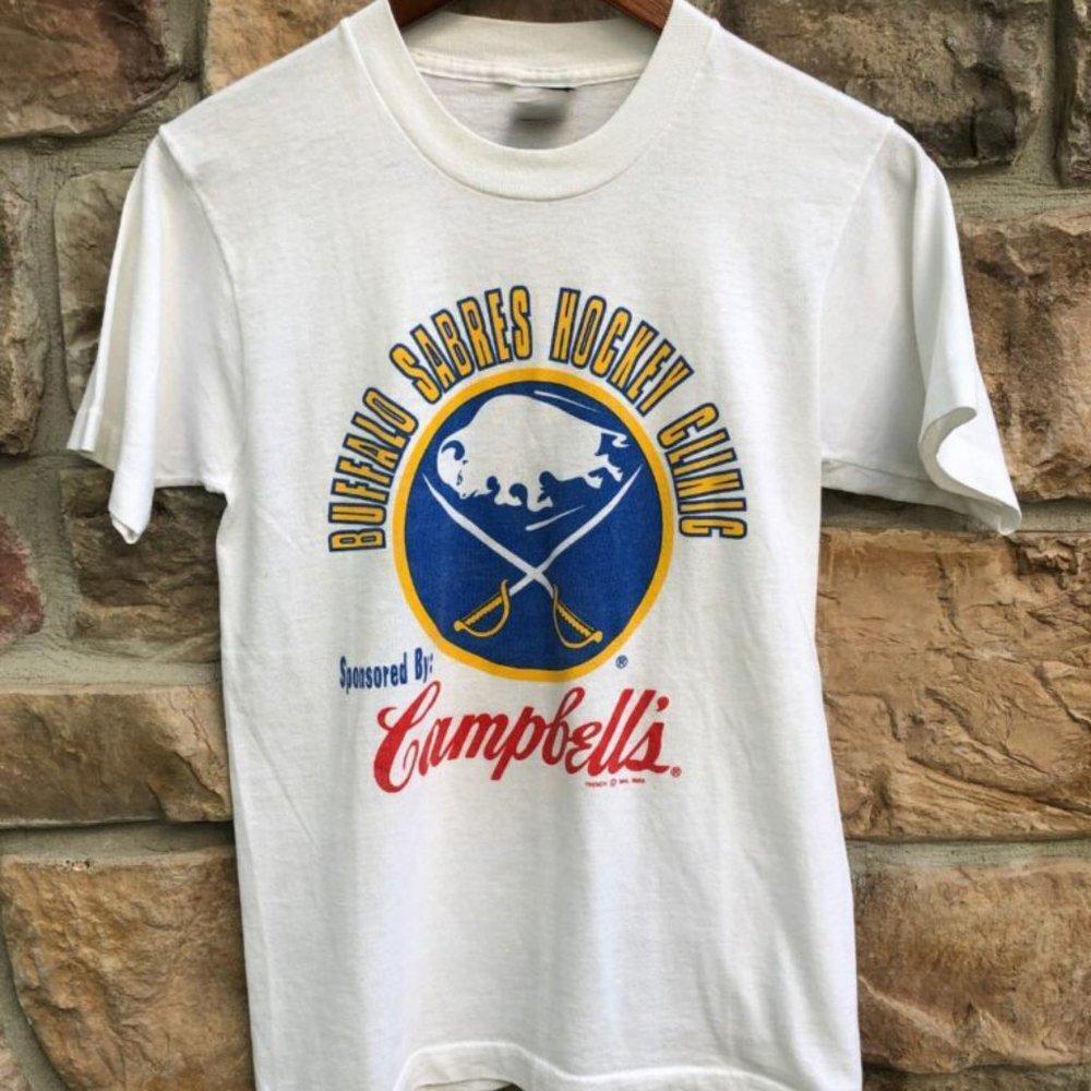 1989 Buffalo Sabres CampbellS Soup T Small Shirt Collection Tee